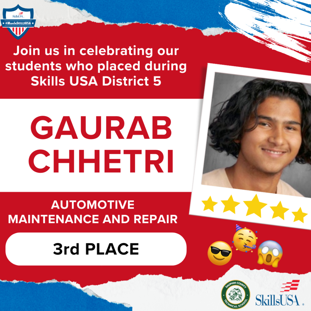 Red White Blue Collage Athlete Award Ceremony Banner 17