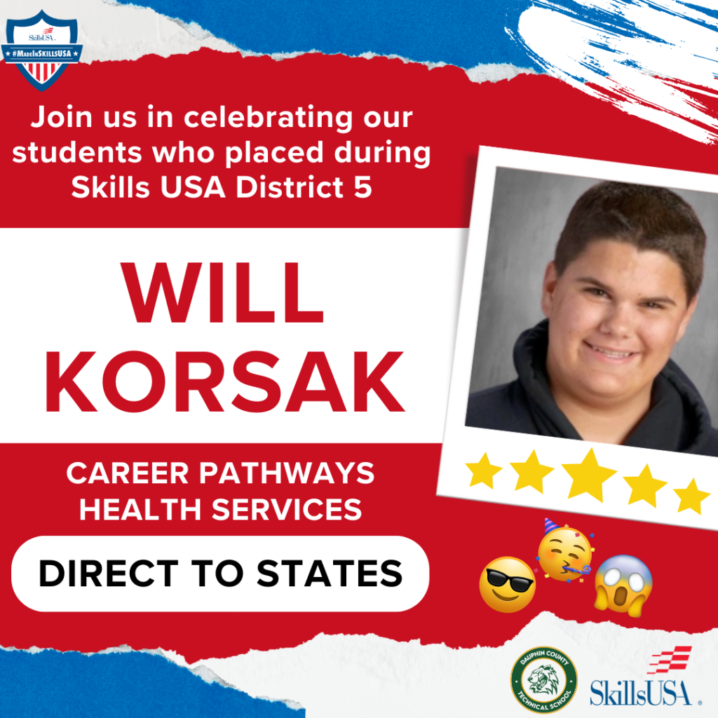 Red White Blue Collage Athlete Award Ceremony Banner 2