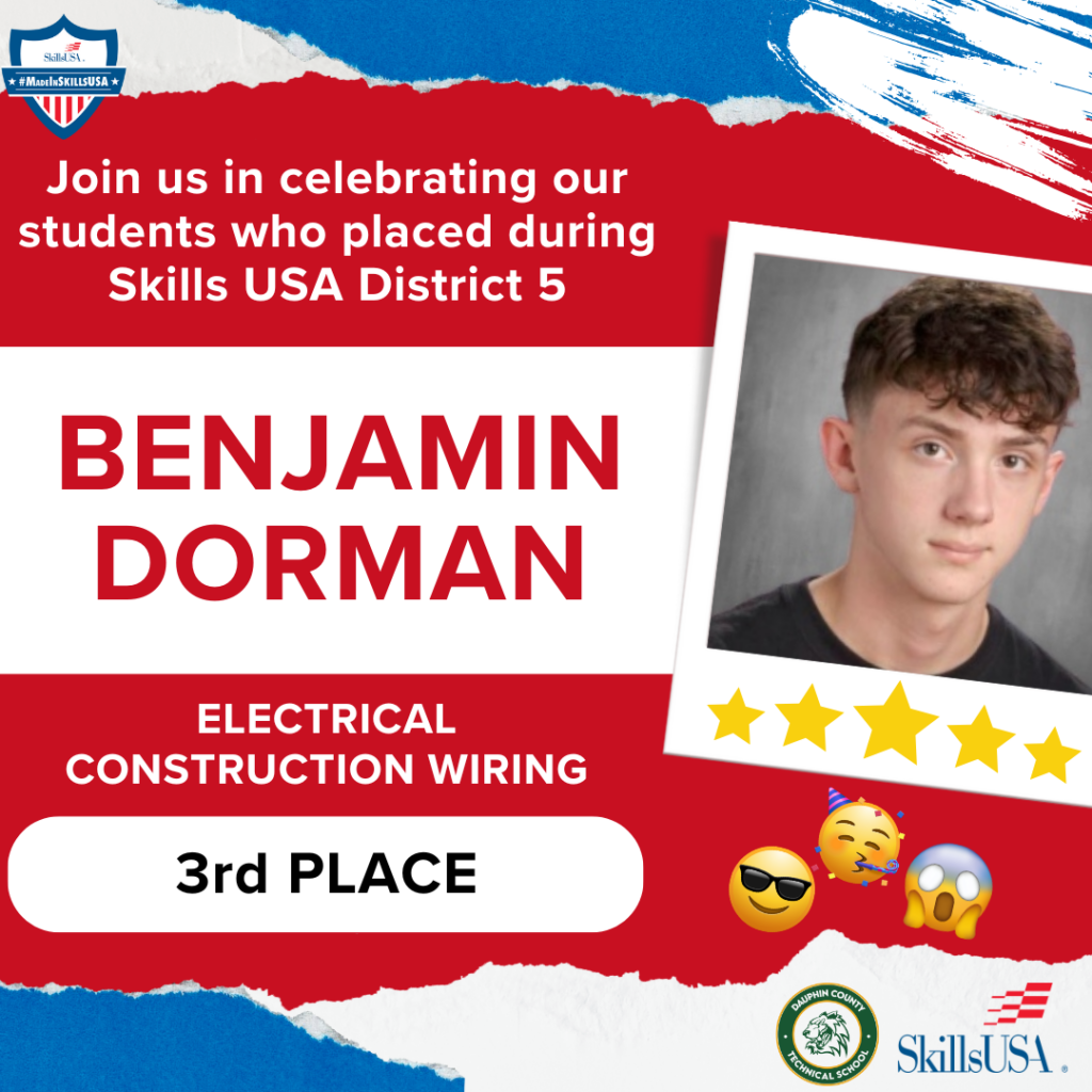 Red White Blue Collage Athlete Award Ceremony Banner 29