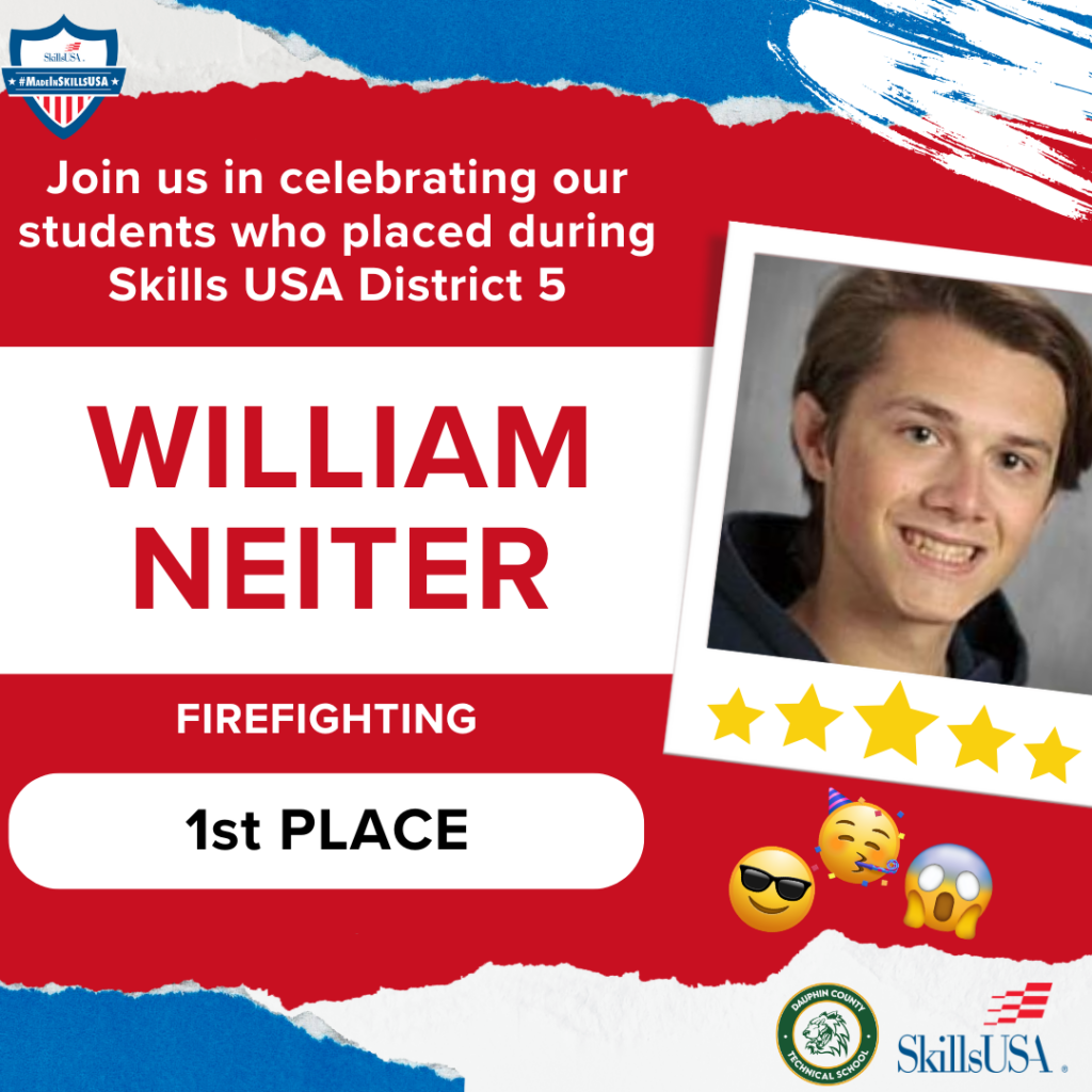 Red White Blue Collage Athlete Award Ceremony Banner 35