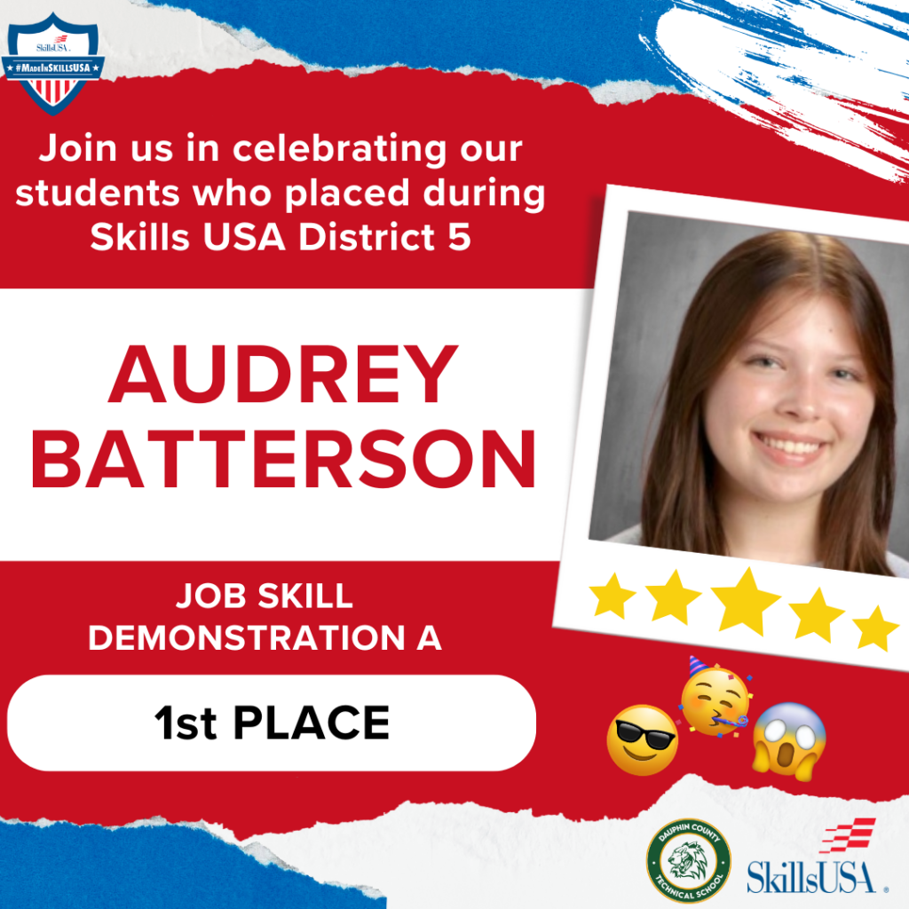 Red White Blue Collage Athlete Award Ceremony Banner 48