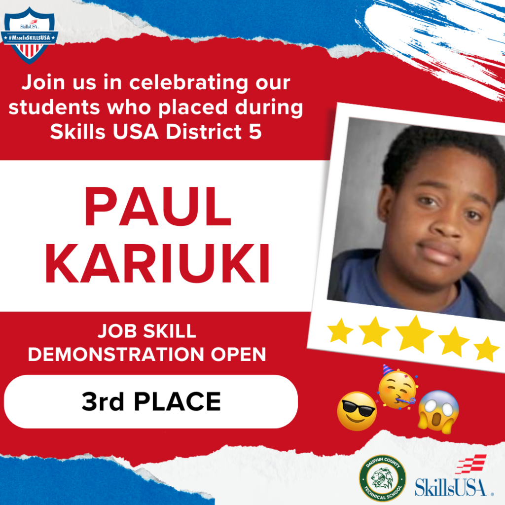 Red White Blue Collage Athlete Award Ceremony Banner 50