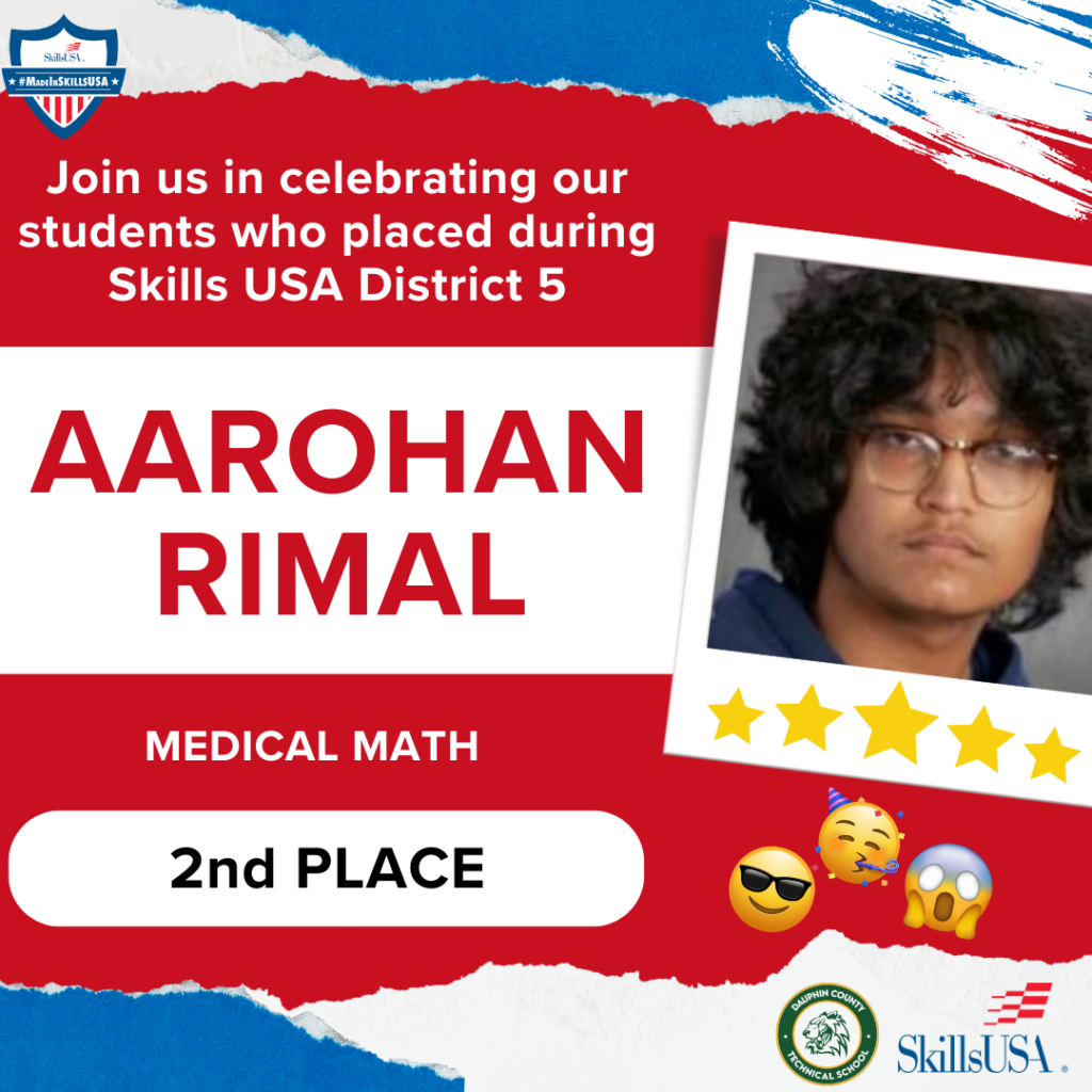 Red White Blue Collage Athlete Award Ceremony Banner 52