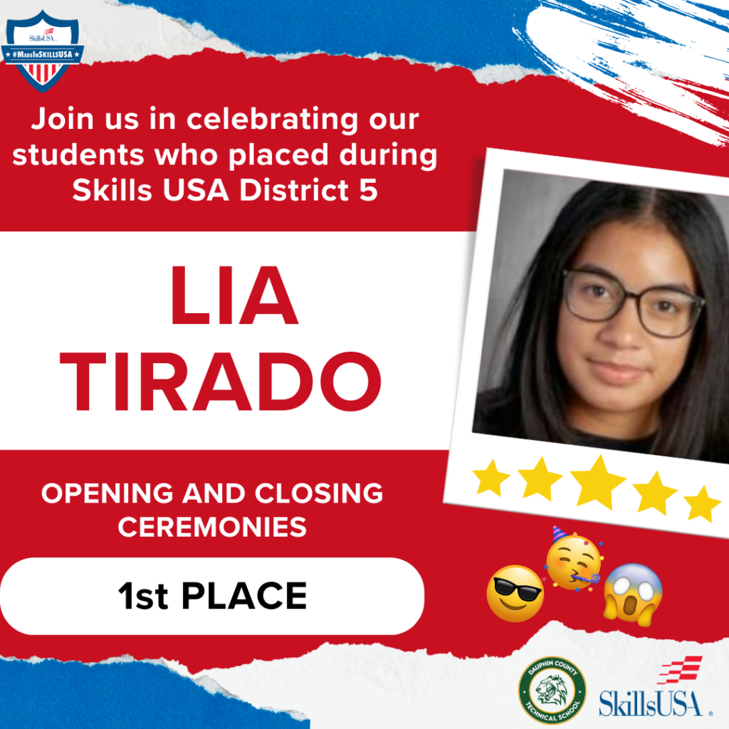 Red White Blue Collage Athlete Award Ceremony Banner 58