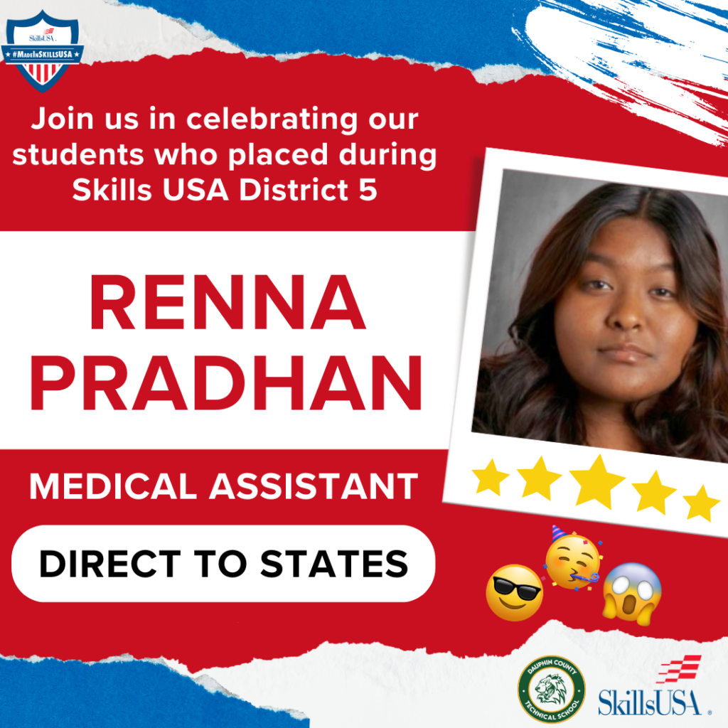 Red White Blue Collage Athlete Award Ceremony Banner 6