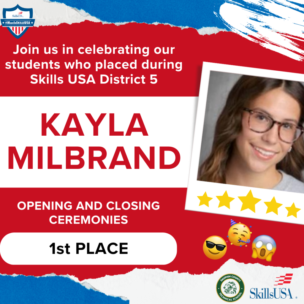 Red White Blue Collage Athlete Award Ceremony Banner 63